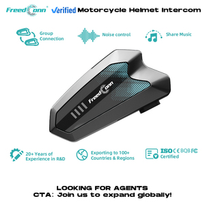 Auriculares para Casco FreedConn <span class=keywords><strong>HERO</strong></span>, Ultraligeros, Resistentes al Agua IP67, Compartición de Música, Batería de Larga Duración, Intercomunicador para Motocicletas - Product Image 2