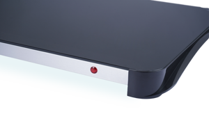 Plaque chauffante carrée simple et professionnelle 500W avec commande par bouton, température réglable, pour usage domestique et commercial, chauffe-plats de table - Product Image 6