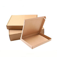 Boîte d'expédition d'emballage en papier cadeau tendance à la mode personnalisée pour vêtements boîte d'emballage en carton ondulé kraft