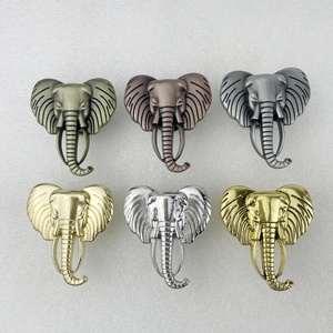 Tay Nắm Tủ Hình Con Voi, Tay Nắm Tủ Bếp Sáng Tạo, Tay Nắm Ngăn Kéo Màu Vàng Bạc, Tay Nắm Tủ Quần Áo Hình Con Voi - Product Image 5
