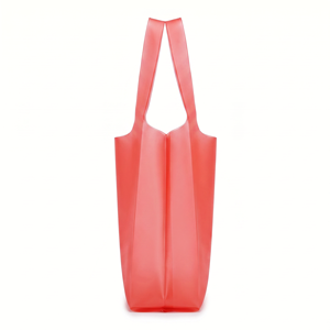 Bolso Tote de TPU Rojo Atractivo de Rootsmen con Logotipo Personalizado, Fácil de Limpiar, con Asa Superior Abierta y Asa para el Hombro, para Uso en la Playa y el Gimnasio - Product Image 4
