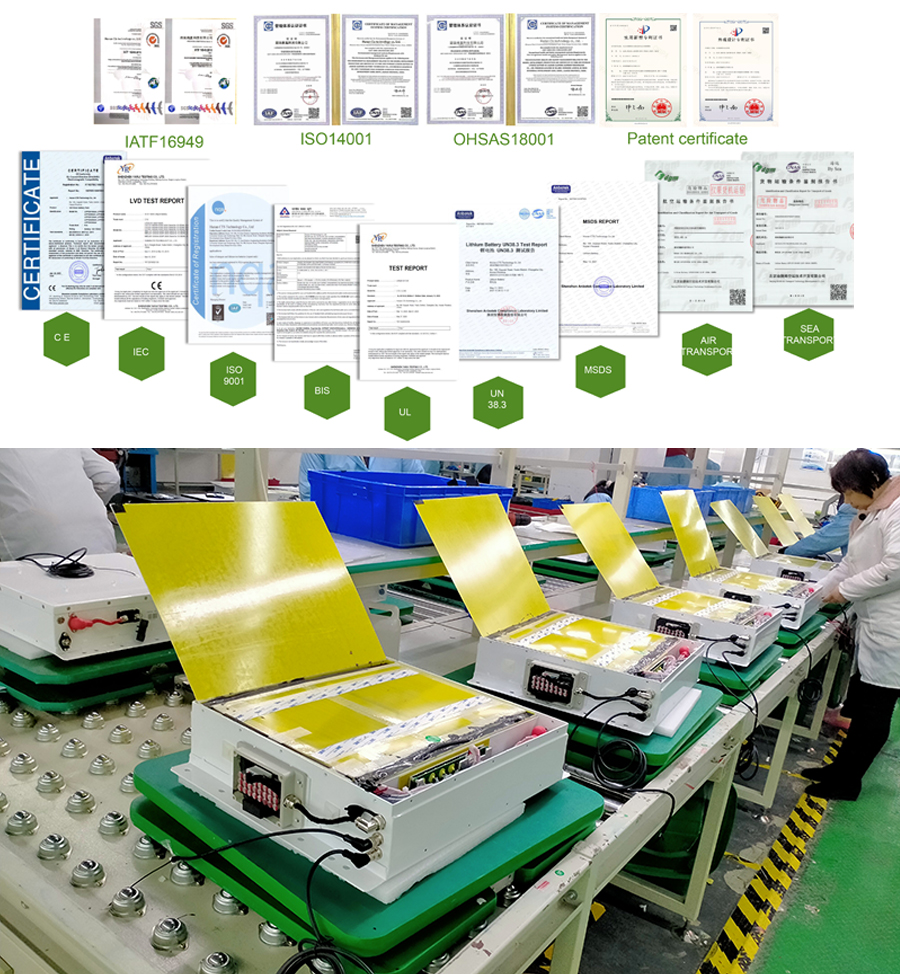 CTS 10 킬로와트시 15 킬로와트시 5 킬로와트시 태양에너지 홈 스토리지 배터리 48v Lifepo4 파워월 13