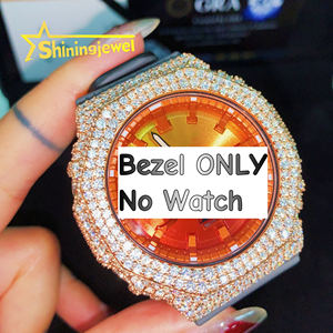 Moissanite GA2100 Buss Down Watch Bezel Collection Custom Made Buss Down Watch Case Band Hip Hop - Product Image 6