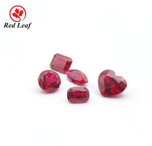 Rubí Rojo Cultivado en Laboratorio al por Mayor de Redleaf Factory, Corte Oval/<span class=keywords><strong>Pera</strong></span>/Cojín, Gema Sintética de Corindón Suelta a Granel para <span class=keywords><strong>la</strong></span> Fabricación de Joyas - Product Image 6