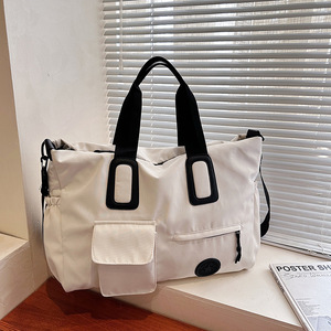 Casual Unisex Sports <b>Duffel</b> <b>Bag</b> Multi-purpose Yoga Swimming Outdoor <b>Bag</b> Portable Hand & Shoulder Travel <b>Bag</b> - Product Image 2