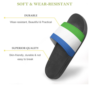 Zapatillas de verano con bandera de Sierra Leona para mujeres y hombres, zapatos de playa unisex a la moda, estante para zapatos, almacenamiento - Product Image 6