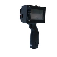 Impresora Portátil TIJ de 17.2 mm, Impresora de Inyección de Tinta Manual para Impresión de Códigos de Barras, Códigos QR, Imágenes y Fechas