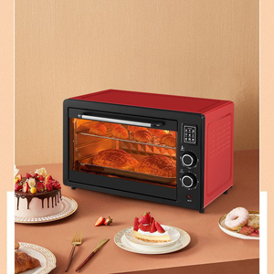 Horno tostador eléctrico 8 en 1, placas calientes, horno 8 en 1 de gran capacidad de 48L para uso doméstico en hoteles, tostado, calentamiento para hornear - Product Image 4