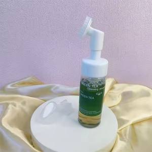 Dr.<span class=keywords><strong>ALE</strong></span> Nature Cleansing Mousse Eliminar maquillaje Hidratante Lavado DE CARA Cepillo de espuma de té verde Limpiador facial - Product Image 6