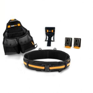 Ceinture porte-outils robuste BSCI pour charpentier, pochette de rangement, conception personnalisée pour équipe professionnelle, bretelles réglables - Product Image 1