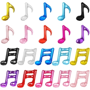 Wholesale Multi Color Note Guitar Aluminum Foil Balloons For Music Party Festival Decor Accessories - Product Image 1