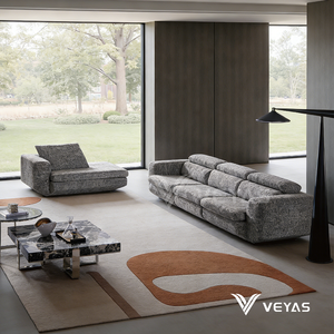 Free Shipping Modern Sectional L-<b>Shape</b> Detachable Cotton Linen Blend Sofa Easy Maintenance Upholstery High Quality for House - Product Image 2