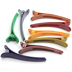 76MM Gemengde Kleuren Plastic Alligator Clip Haarspeldjes Plastic Kleine Alligator Haar Clips DIY Accessoire Kinderen Haar Clips