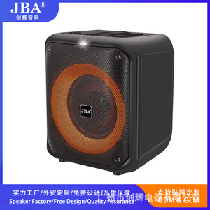 Portable <b>Bluetooth</b> <b>Wireless</b> Speaker 8-Inch With <b>Microphone</b> Rechargeable Battery For Outdoor Karaoke Party Use - Product Image 5