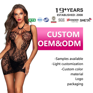 Người phụ nữ mặc đồ lót lưới, bodysuit gợi cảm, nhà cung cấp đồ lót gợi cảm - Product Image 1