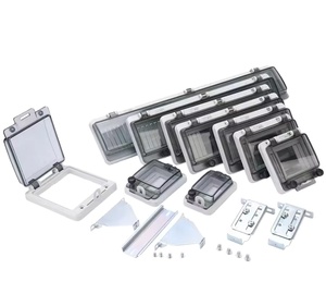 กล่องต่อสายไฟฟ้ากันน้ำ IP67ใส4WAY กล่องสวิตช์เบรกเกอร์กล่องป้องกันวงจรไฟฟ้า - Product Image 1