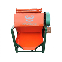 Broyeur à tambour octogonal Xiaoxiang avec moteur, tambours en acier au carbone doublés de caoutchouc résistant à l'usure, utilisation à sec ou humide