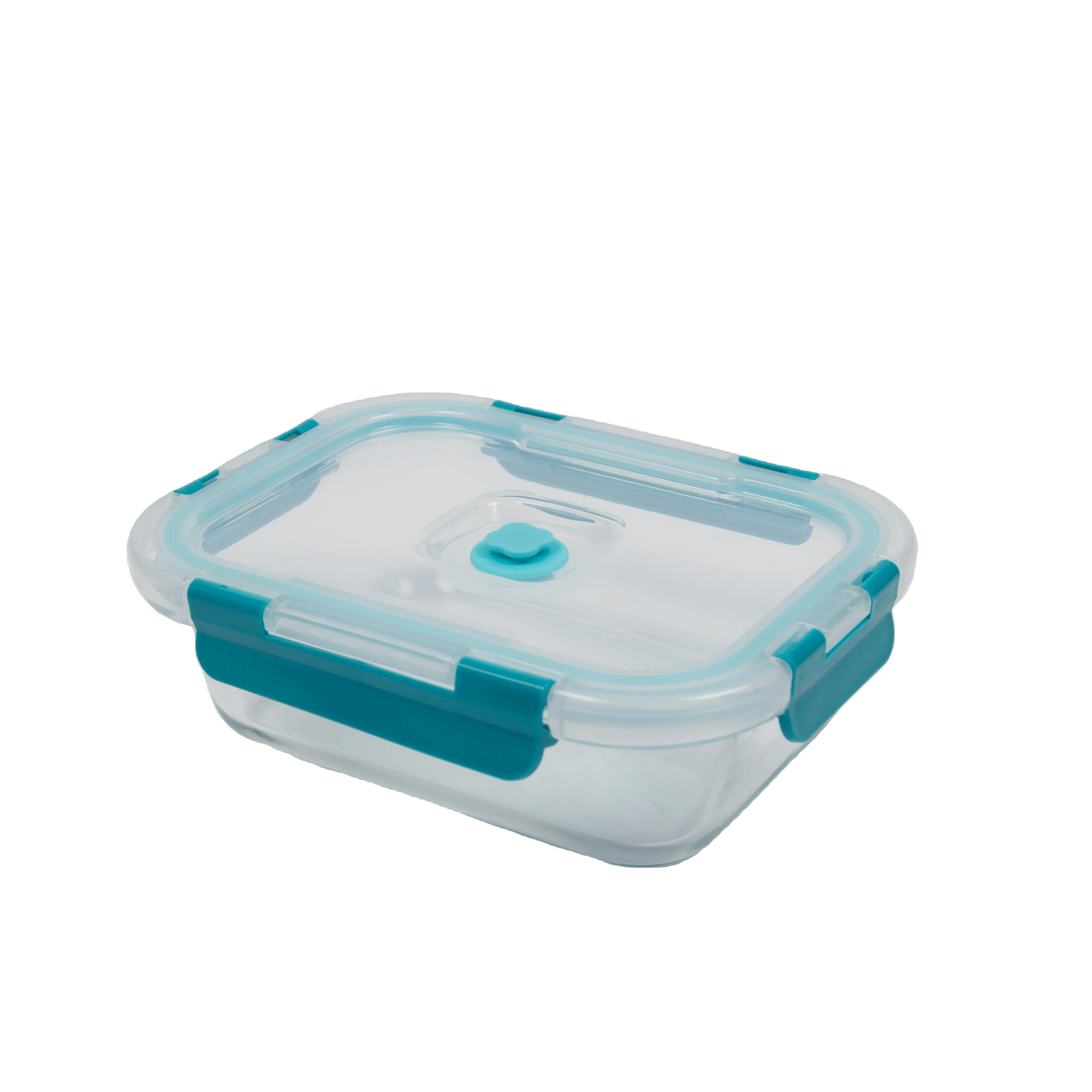 2023 hot sales meal prep container with lock lid New product glass food storage container