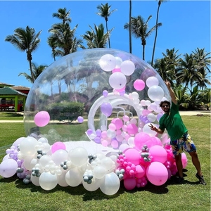 <span class=keywords><strong>Casa</strong></span> Burbuja Inflable, Domo Transparente de PVC Ecológico para Exteriores, <span class=keywords><strong>Casa</strong></span> Burbuja Inflable - Product Image 1