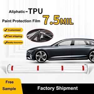 Film de protection de peinture automobile auto-réparateur en TPU PPF transparent ultra-brillant Lubrizol avec nano-revêtement, anti-jaunissement et résistant à la chaleur - Product Image 2