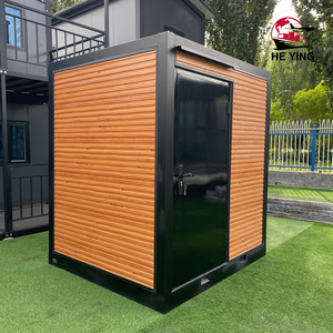 建設現場向け新型プレハブ簡易シャワー・トイレ 低価格移動式プレハブ浴室 不動産向け - Product Image 1