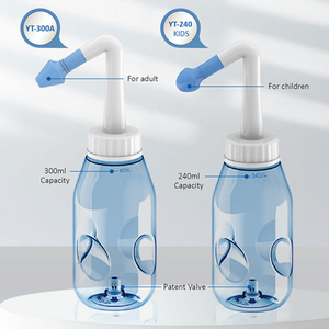 Waterpulse เครื่องทำความสะอาด<span class=keywords><strong>จมูก</strong></span>แบบพกพา,มีสิทธิบัตรเฉพาะสำหรับทำความสะอาดจมูกหม้อ Neti สำหรับผู้ใหญ่และเด็ก<span class=keywords><strong>อายุ</strong></span> - Product Image 2