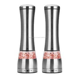 <span class=keywords><strong>Amazon</strong></span> fábrica FDA grado equipada electrónicos sal molino amoladora conjunto y <span class=keywords><strong>de</strong></span> <span class=keywords><strong>molinillo</strong></span> <span class=keywords><strong>de</strong></span> <span class=keywords><strong>pimienta</strong></span> conjunto - Product Image 2