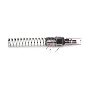 BETA - 019160310 Raccords rapides, profil italien avec ressorts hélicoïdaux (multi-pack) - EAN 8054809169590 AIR TOOL ACCESSORIES - Product Image 2