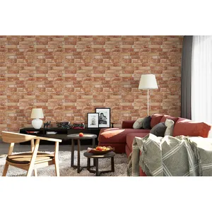 Modern Design Style Moisture-Proof Outdoor Fabric Floral Wall Paper