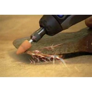 DREMEL 3 Mole Coniche in Ossido di Alluminio 6,4 mm OBM Personalizzabili per Levigatura Metalli ACC1268 Italia - Product Image 2