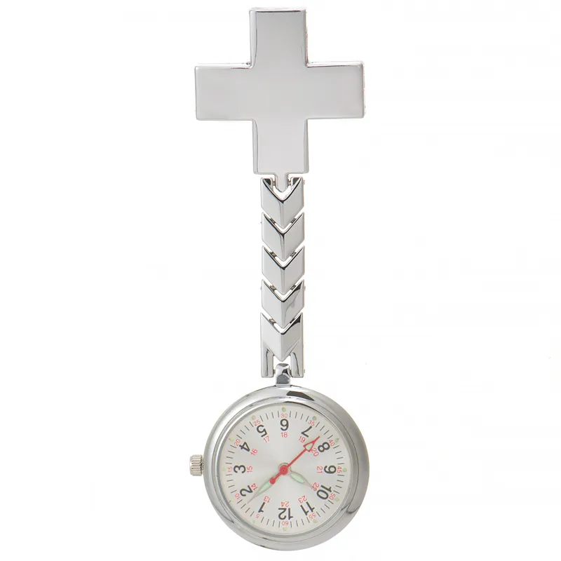 New products are available irregularly every month Durable movement luxury nurses Hanging belt type Cross-style watch