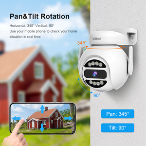 Srihome SH047 4MP HD ngoài trời không thấm nước Hỗ trợ NVR <span class=keywords><strong>Mini</strong></span> PTZ <span class=keywords><strong>IP</strong></span> Dome <span class=keywords><strong>Camera</strong></span> Trong Nhà hai chiều âm thanh CCTV Hệ thống <span class=keywords><strong>camera</strong></span> - Product Image 6