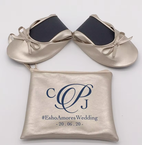 Zapatillas de Ballet Planas para Mujer, Ligeras, con Estampado Plateado, Estilo Europeo, <span class=keywords><strong>en</strong></span> Oferta - Product Image 4