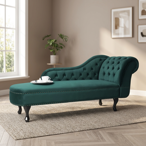 Hot Selling Midcentury <b>Modern</b> L-Shape Tufted Back Velvet <b>Sofa</b> <b>Bed</b> Set for Living Room Home Hotel Apartment Villa - Product Image 3
