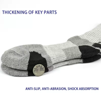 Chaussettes respirantes antidérapantes pour jeunes et adultes, personnalisables avec logo, impression numérique pour le basketball, le football et l'entraînement sportif