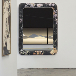 Thiết kế hình vuông khung gỗ gương/hiện đại Hand Painted trang trí tường gương cho phòng khách/phòng tắm - Product Image 4