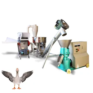 Las máquinas de procesamiento de EED pueden presionar los productos en la alimentación de animales.