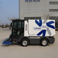 Diesel Road Sweeper Cleaning Machine, High Pressure Washing