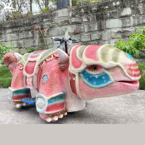 Xe khủng long cưỡi được tùy chỉnh của nhà máy khủng long dành cho trẻ em, xe khủng long điện có thể cưỡi cho các khu vui chơi, trung tâm thương mại, nhà chơi - Product Image 4