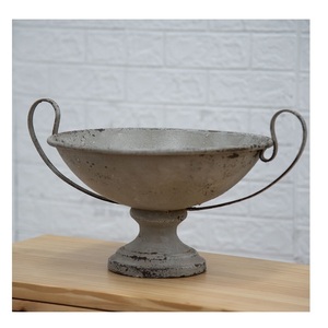 Metallo rustico giardino albero fioriera <span class=keywords><strong>piedistallo</strong></span> di fiori stand decorazione di natale forniture per la casa & matrimonio per la semina - Product Image 4