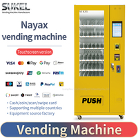 Máquina Expendedora Inteligente SUKEL con Sistema Nayax y SDK - Solución Global de Vending con Pantalla Táctil de Acero Inoxidable
