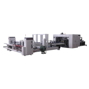 Full Automatic Corrugated Line Stitching and gluing machine / Corrugated Carton Machine