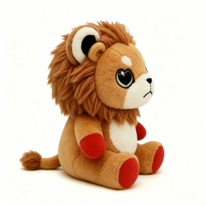 Peluche de león personalizado, peluche de león bebé, peluche de león de dibujos animados, muñeco de peluche de animal de safari - Product Image 5