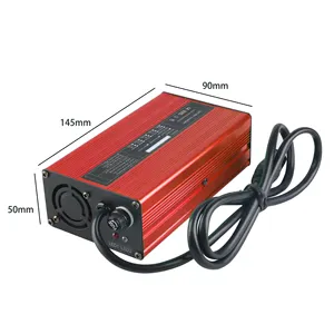 Carregador de bateria lifepo4, carregador para carro elétrico/bicicletas elétricas/scooter elétrico 12v 24v 36v 48v 60v 72v