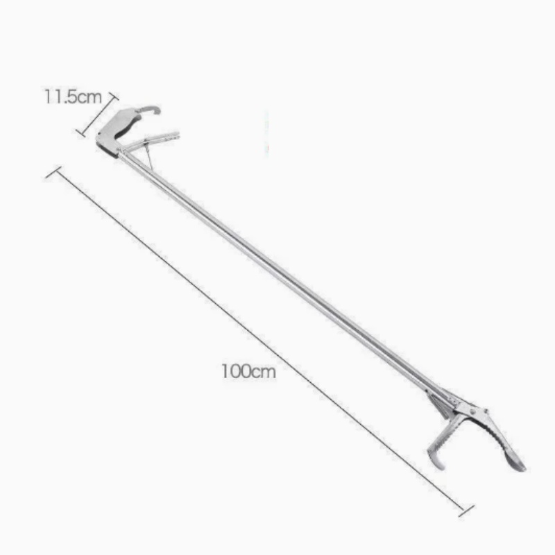 La curva è lunga 1 metro ed è dotata di un blocco.