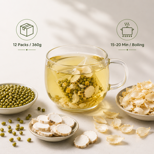 Thé aux fleurs de mungo naturelles Aurorabloom de qualité supérieure, sans caféine, rafraîchissant pour l'été, <span class=keywords><strong>en</strong></span> sachets, thé santé sans soufre - Product Image 3