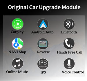 مشغل دي في دي للسيارة بنظام لينكس مقاس 10.25 بوصة مع كاربلاي وأندرويد أوتو، راديو وسائط متعددة للسيارة مع شاشة لمس IPS لسيارات أودي Q3 - Product Image 3