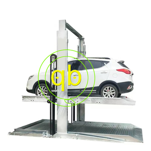 2 Post 3 livello idraulico auto sistema di sollevamento verticale veicolo triplo Stacker meccanico paranco Garage dispositivo ascensore - Product Image 6
