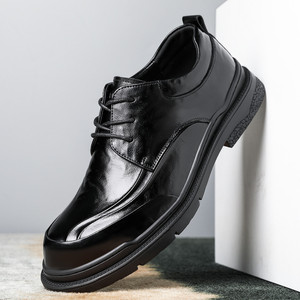 Chaussures en cuir pour hommes, modèle 2026, de haute qualité, décontractées et habillées, chaussures de bureau formelles - Product Image 6