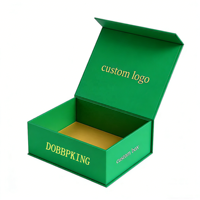 Boîte rigide de luxe personnalisée en carton kraft recyclé, design carré pour cadeau floral, finition mate avec insert en EVA